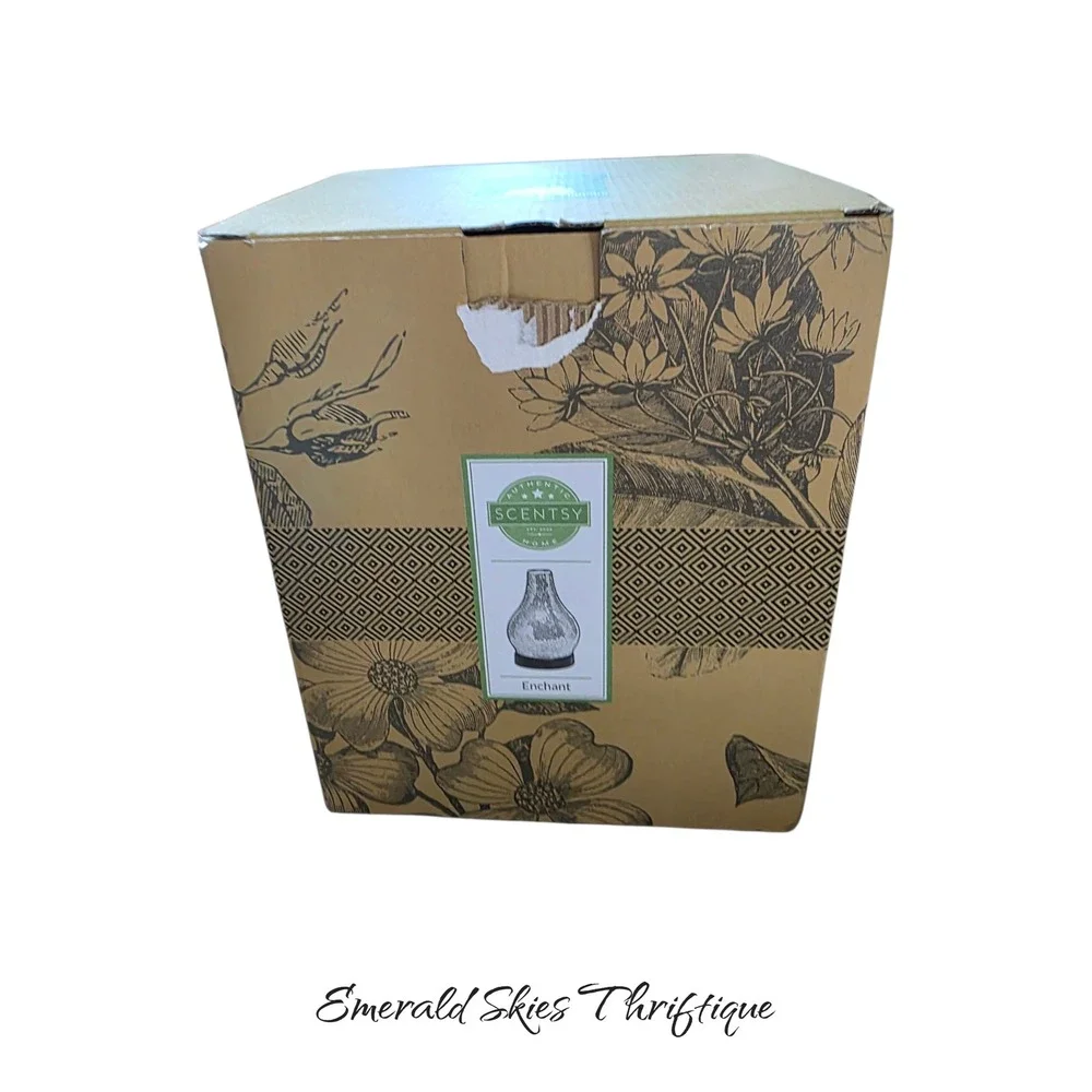Scentsy Home Enchant Diffuser Shade Only; Globe Mosaic Iridescent Shade